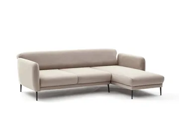 Wenus Divanbäddsoffa 3-sits - Beige - Möbler - Soffa - Divansoffa & schäslongsoffa - 3 sits soffa med divan