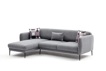 Wenus Divanbäddsoffa 3-sits - Grå - Möbler - Soffa - Bäddsoffa - Hörnbäddsoffa