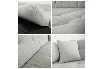 Zumar 4-sits Hörnbäddsoffa NO_BRAND Beige/Light beige - Möbler - Soffa - Bäddsoffa - Bäddsoffa divan