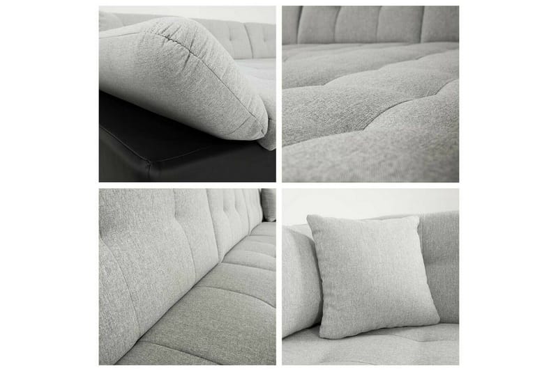 Zumar 4-sits Hörnbäddsoffa NO_BRAND Beige/Light beige - Möbler - Soffa - Bäddsoffa - Bäddsoffa divan