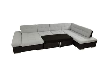 Zumar 5-sits Hörnbäddsoffa NO_BRAND White - Möbler - Soffa - Bäddsoffa - Bäddsoffa divan