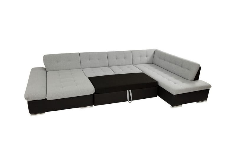 Zumar 5-sits Hörnbäddsoffa NO_BRAND White - Möbler - Soffa - Bäddsoffa - Bäddsoffa divan