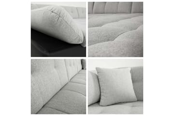 Zumar 5-sits Hörnbäddsoffa NO_BRAND White - Möbler - Soffa - Bäddsoffa - Bäddsoffa divan
