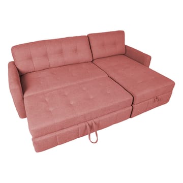 Hörnbäddsoffa Porsen - Rosa - Möbler - Soffa - Bäddsoffa - Hörnbäddsoffa