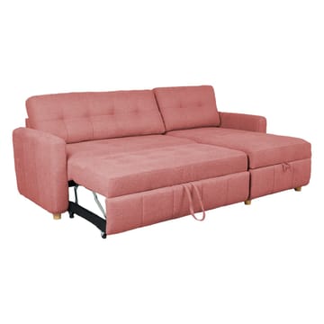 Hörnbäddsoffa Porsen - Rosa - Möbler - Soffa - Bäddsoffa - Hörnbäddsoffa