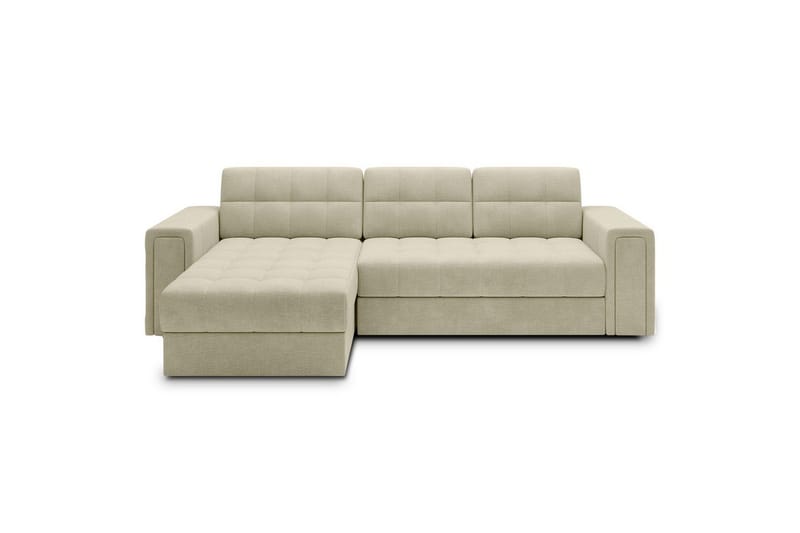 Hörnsoffa Eltap Blenvi 260x150x82 cm - Monolith 04, Beige - Möbler - Soffa - Bäddsoffa - Bäddsoffa divan