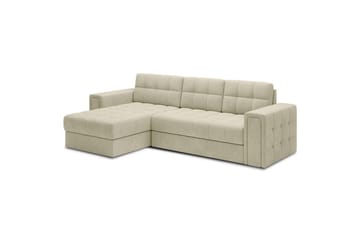 Hörnsoffa Eltap Blenvi 260x150x82 cm - Monolith 04, Beige - Möbler - Soffa - Bäddsoffa - Bäddsoffa divan