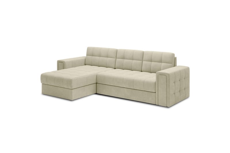 Hörnsoffa Eltap Blenvi 260x150x82 cm - Monolith 04, Beige - Möbler - Soffa - Bäddsoffa - Bäddsoffa divan