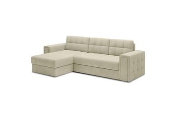 Hörnsoffa Eltap Blenvi 260x150x82 cm - Monolith 04, Beige - Möbler - Soffa - Bäddsoffa - Bäddsoffa divan