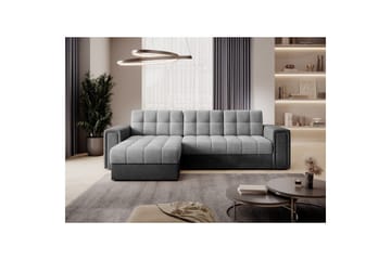 Hörnsoffa Eltap Blenvi 260x150x82 cm - Monolith 84,Monolith 97, Grå - Möbler - Soffa - Bäddsoffa - Bäddsoffa divan