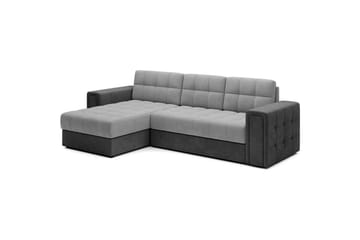 Hörnsoffa Eltap Blenvi 260x150x82 cm - Monolith 84,Monolith 97, Grå - Möbler - Soffa - Bäddsoffa - Bäddsoffa divan