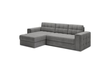 Hörnsoffa Eltap Blenvi 260x150x82 cm - Monolith 85, Grå - Möbler - Soffa - Bäddsoffa - Bäddsoffa divan