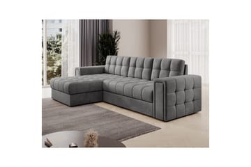 Hörnsoffa Eltap Blenvi 260x150x82 cm - Monolith 85, Grå - Möbler - Soffa - Bäddsoffa - Bäddsoffa divan