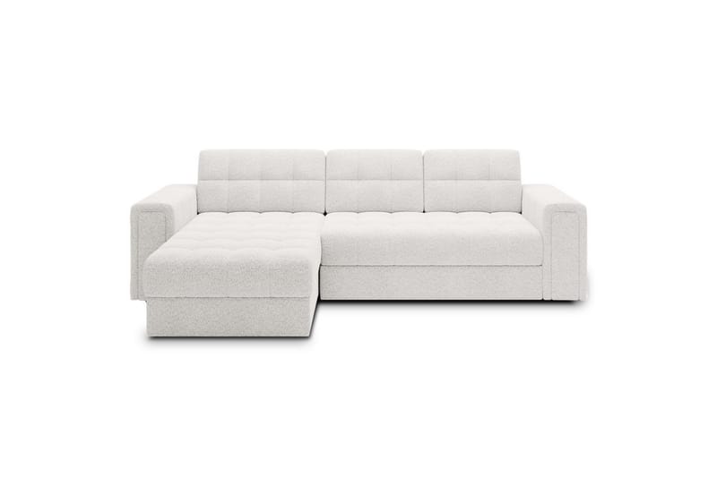 Hörnsoffa Eltap Blenvi 260x150x82 cm - Royal 01, Vit - Möbler - Soffa - Bäddsoffa - Bäddsoffa divan