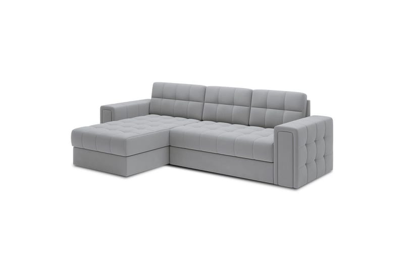 Hörnsoffa Eltap Blenvi 260x150x82 cm - Sola 04, Grå - Möbler - Soffa - Bäddsoffa - Bäddsoffa divan