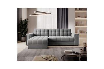 Hörnsoffa Eltap Blenvi 260x150x82 cm - Sola 04, Grå - Möbler - Soffa - Bäddsoffa - Bäddsoffa divan