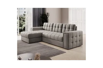 Hörnsoffa Eltap Blenvi 260x150x82 cm - Sola 18, Beige - Möbler - Soffa - Bäddsoffa - Bäddsoffa divan