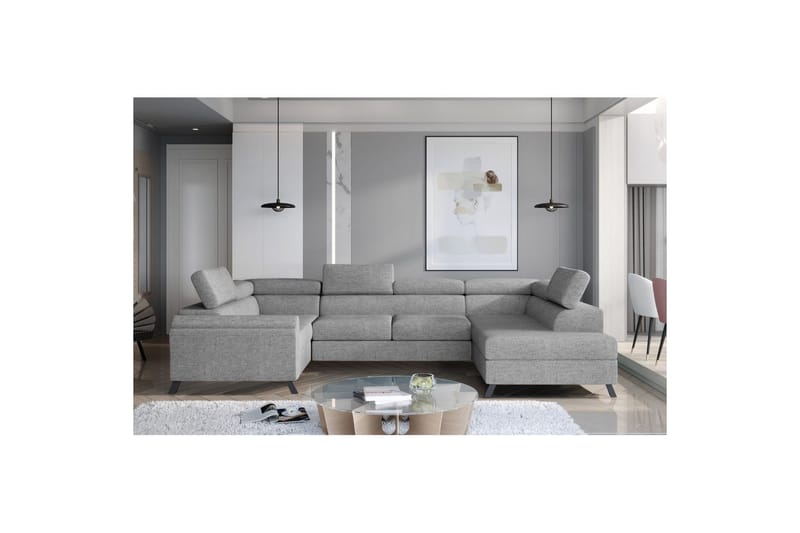 Hörnsoffa Eltap Escada 336x200x92 cm - Sawana 21, Höger - Möbler - Soffa - Bäddsoffa - Hörnbäddsoffa