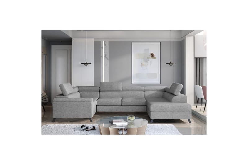 Hörnsoffa Eltap Escada 336x200x92 cm - Sawana 21, Höger - Möbler - Soffa - Bäddsoffa - Hörnbäddsoffa