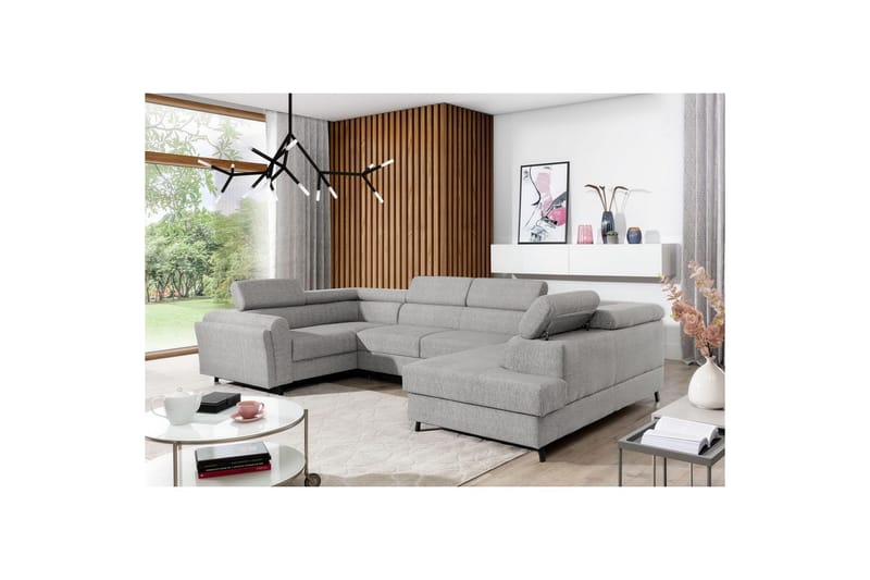 Hörnsoffa Eltap Escada 336x200x92 cm - Palacio 06, Höger - Möbler - Soffa - Bäddsoffa - Hörnbäddsoffa