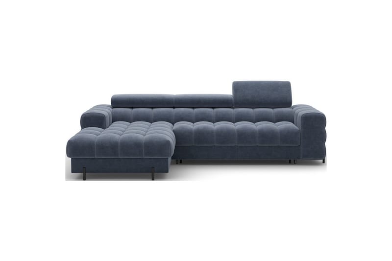 Hörnsoffa Eltap Felro 285x181x93 cm - Aura 40, Blå, Vänster - Möbler - Soffa - Bäddsoffa - Bäddsoffa divan