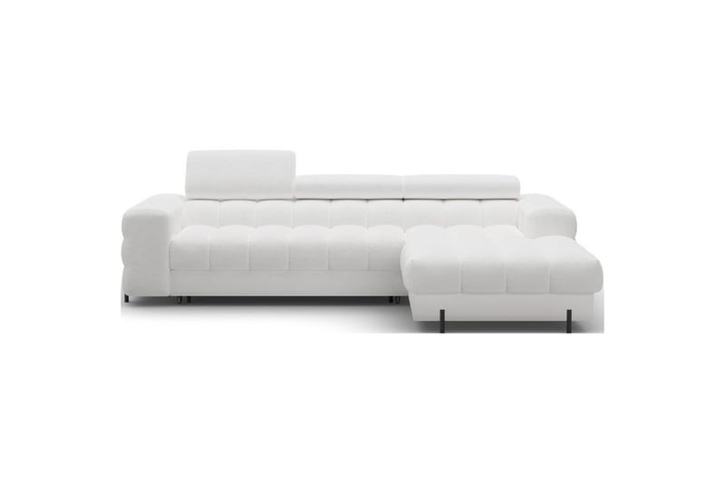 Hörnsoffa Eltap Felro 285x181x93 cm - Royal 01, Vit, Höger - Möbler - Soffa - Bäddsoffa - Bäddsoffa divan