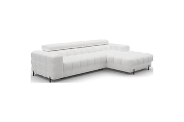 Hörnsoffa Eltap Felro 285x181x93 cm - Royal 01, Vit, Höger - Möbler - Soffa - Bäddsoffa - Bäddsoffa divan