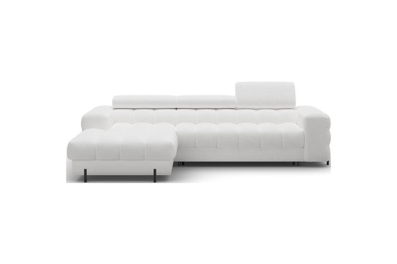 Hörnsoffa Eltap Felro 285x181x93 cm - Royal 01, Vit, Vänster - Möbler - Soffa - Bäddsoffa - Bäddsoffa divan