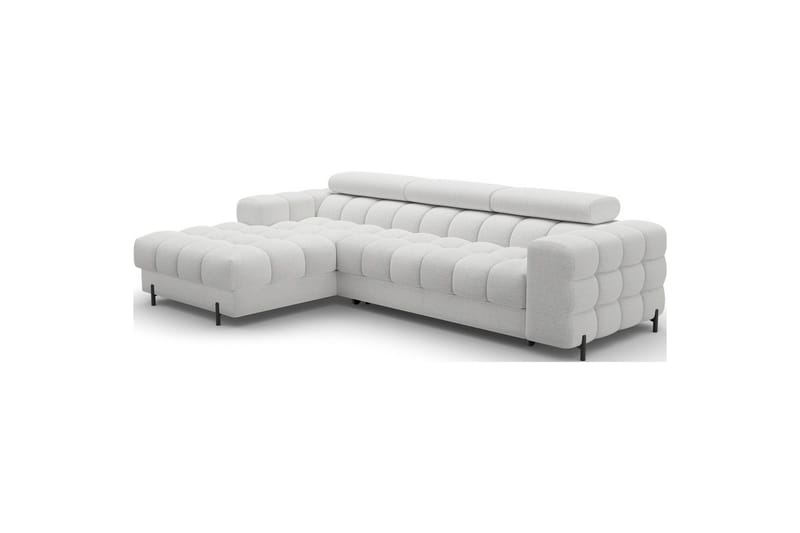 Hörnsoffa Eltap Felro 285x181x93 cm - Royal 03, Grå, Vänster - Möbler - Soffa - Bäddsoffa - Bäddsoffa divan