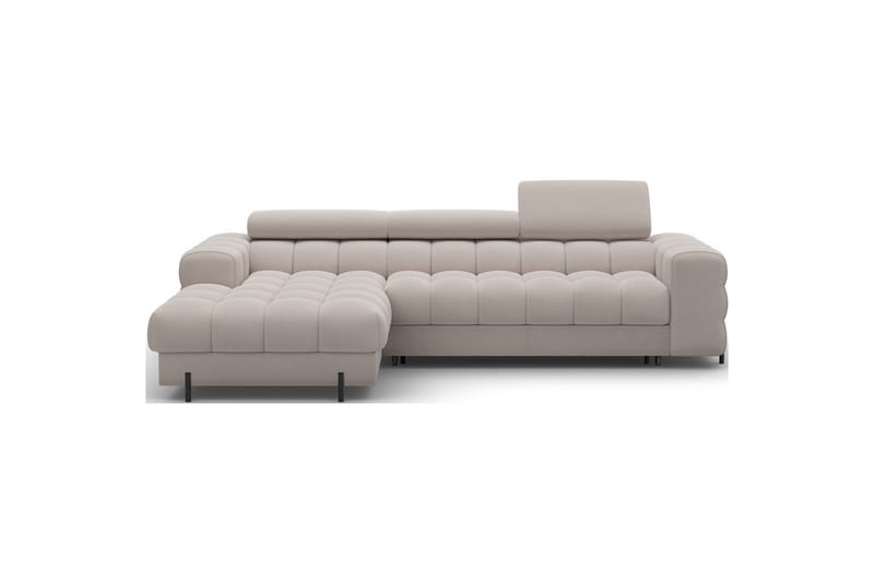 Hörnsoffa Eltap Felro 285x181x93 cm - Royal 18, Beige, Vänster - Möbler - Soffa - Bäddsoffa - Bäddsoffa divan