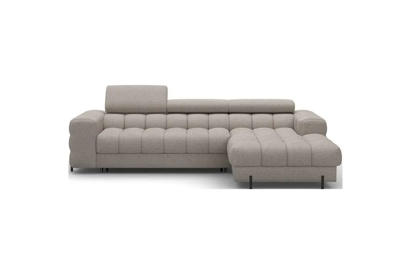 Hörnsoffa Eltap Felro 285x181x93 cm - Royal 20, Beige, Höger - Möbler - Soffa - Bäddsoffa - Bäddsoffa divan
