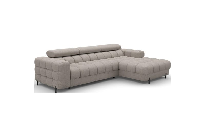 Hörnsoffa Eltap Felro 285x181x93 cm - Royal 20, Beige, Höger - Möbler - Soffa - Bäddsoffa - Bäddsoffa divan