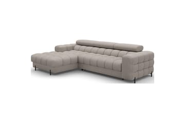 Hörnsoffa Eltap Felro 285x181x93 cm - Royal 20, Beige, Vänster - Möbler - Soffa - Bäddsoffa - Bäddsoffa divan