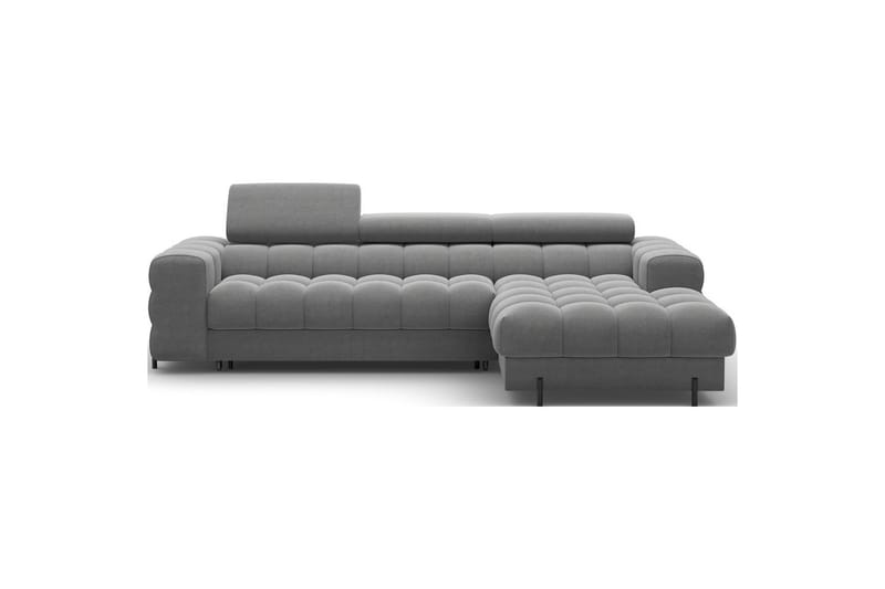 Hörnsoffa Eltap Felro 285x181x93 cm - Sola 06, Mörkgrå, Höger - Möbler - Soffa - Bäddsoffa - Bäddsoffa divan