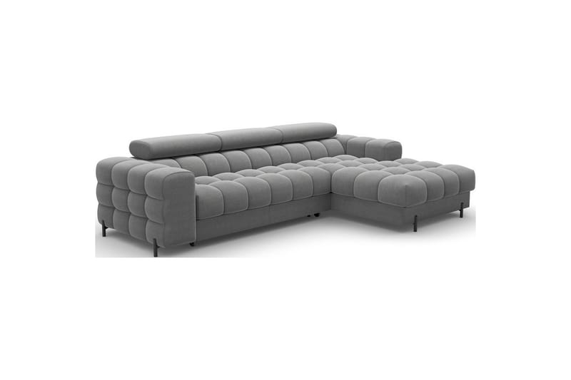 Hörnsoffa Eltap Felro 285x181x93 cm - Sola 06, Mörkgrå, Höger - Möbler - Soffa - Bäddsoffa - Bäddsoffa divan