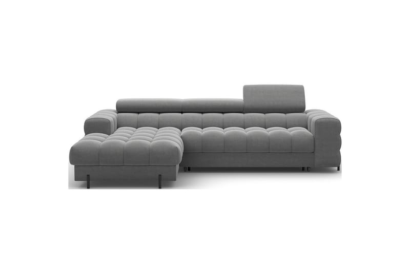 Hörnsoffa Eltap Felro 285x181x93 cm - Sola 06, Mörkgrå, Vänster - Möbler - Soffa - Bäddsoffa - Bäddsoffa divan
