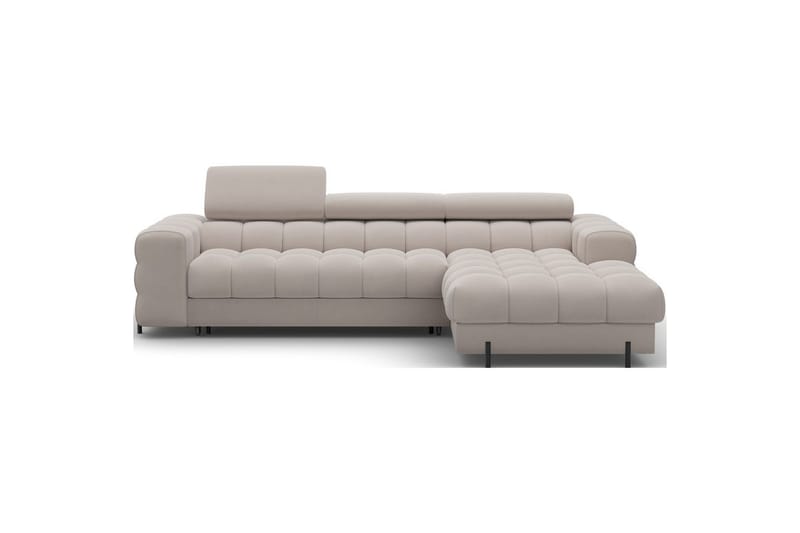 Hörnsoffa Eltap Felro 285x181x93 cm - Sola 18, Beige, Höger - Möbler - Soffa - Bäddsoffa - Bäddsoffa divan