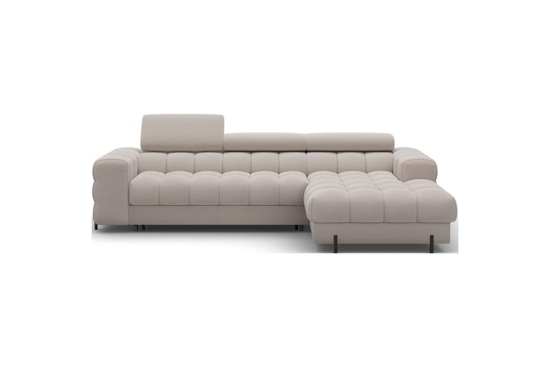 Hörnsoffa Eltap Felro 285x181x93 cm - Sola 18, Beige, Höger - Möbler - Soffa - Bäddsoffa - Bäddsoffa divan