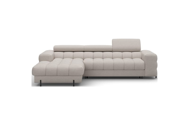 Hörnsoffa Eltap Felro 285x181x93 cm - Sola 18, Beige, Vänster - Möbler - Soffa - Bäddsoffa - Bäddsoffa divan