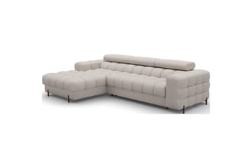 Hörnsoffa Eltap Felro 285x181x93 cm - Sola 18, Beige, Vänster - Möbler - Soffa - Bäddsoffa - Bäddsoffa divan