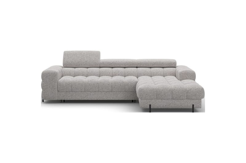 Hörnsoffa Eltap Felro 285x181x93 cm - Pellerito 20, Grå, Höger - Möbler - Soffa - Bäddsoffa - Bäddsoffa divan