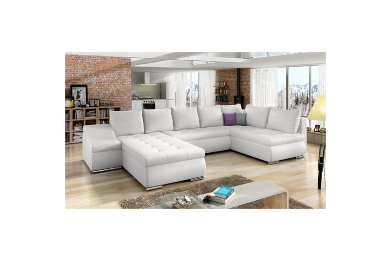Hörnsoffa Eltap Giovanni 351x82x190 cm - Soft 17, Vänster - Möbler - Soffa - Bäddsoffa - Hörnbäddsoffa