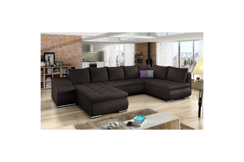 Hörnsoffa Eltap Giovanni 351x82x190 cm - Soft 66, Vänster - Möbler - Soffa - Bäddsoffa - Hörnbäddsoffa