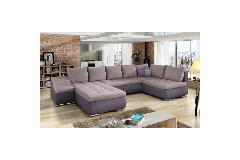 Hörnsoffa Eltap Giovanni 351x82x190 cm - Soro 61, Soro 65, Vänster - Möbler - Soffa - Bäddsoffa - Hörnbäddsoffa