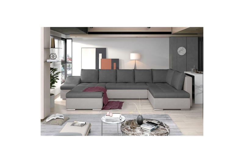 Hörnsoffa Eltap Giovanni 351x82x190 cm - Soro 93, Soro 83, Vänster - Möbler - Soffa - Bäddsoffa - Hörnbäddsoffa