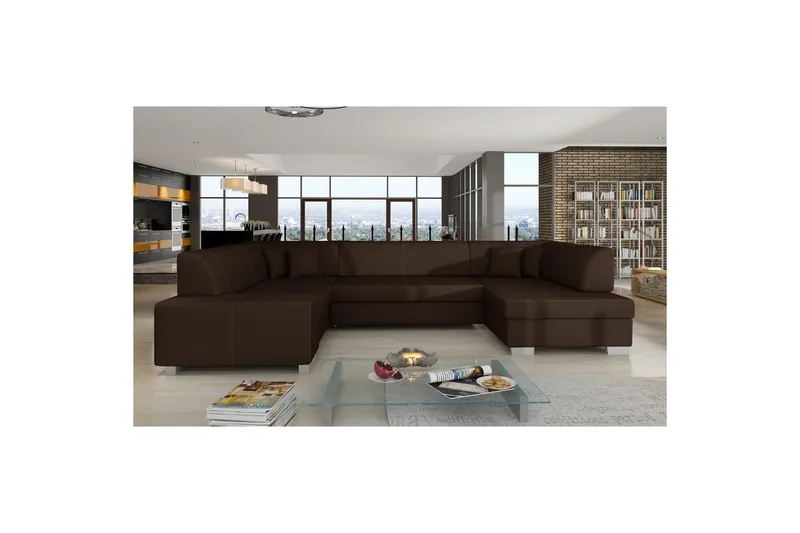 Hörnsoffa Eltap Havana 322x204x72 cm, Soft 66, Höger