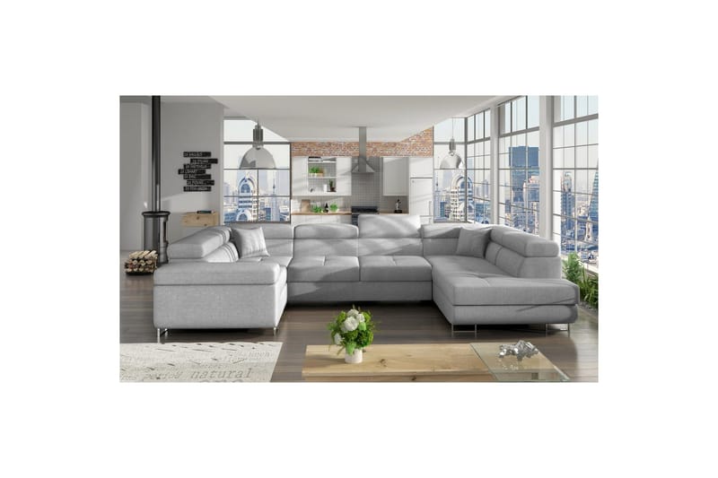 Hörnsoffa Eltap Letto 340x202x90 cm - Sawana 21, Höger - Möbler - Soffa - Bäddsoffa - Hörnbäddsoffa