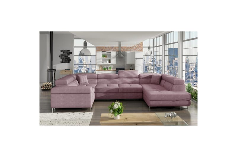 Hörnsoffa Eltap Letto 340x202x90 cm - Soro 61, Höger - Möbler - Soffa - Bäddsoffa - Hörnbäddsoffa