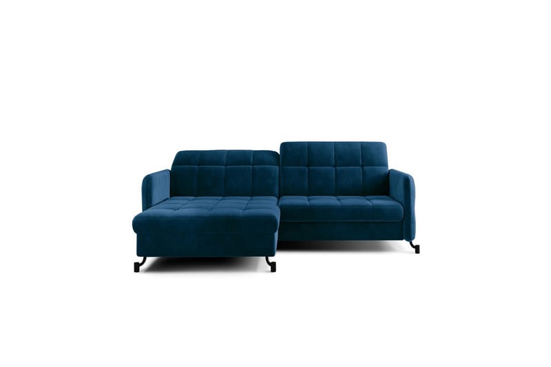 Hörnsoffa Eltap Lorelle 225x160x105 cm - Kronos 09, Mörkblå, Vänster - Möbler - Soffa - Bäddsoffa - Bäddsoffa divan