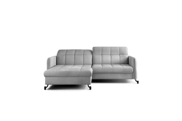 Hörnsoffa Eltap Lorelle 225x160x105 cm - Monolit 84, Ljusgrå, Vänster - Möbler - Soffa - Bäddsoffa - Bäddsoffa divan